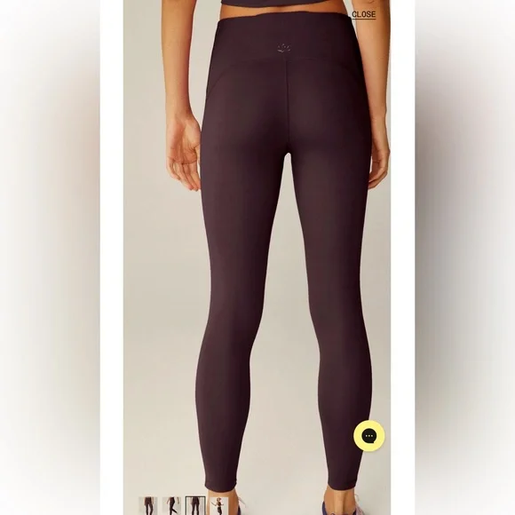 Beyond Yoga POWERBEYOND™ Midi Legging 2.0 in Rich Plum Size XS RT $114 - Picture 3 of 6